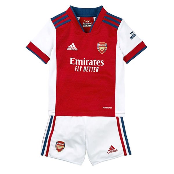 Camiseta Arsenal Replica Primera Ropa Niño 2021/22